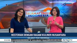 Menikmati kuliner nusantara @ Grand Cafe,  Hotel Grand Hyatt, Jakarta. - Metro TV