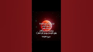 سوره القيامه #edit #explore #reels #دين #قرآن #shortvideo #tiktok #trending #آيات #اكسبلور