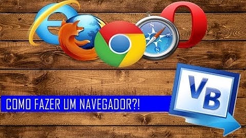 COMO FAZER UM NAVEGADOR NO VISUAL BASIC 2010 | HOW TO MAKE A BROWSER IN VISUAL BASIC 2010