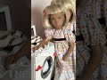 Gregor and Sasha by trendon uk Sasha morgenthaler with vintage casdon toys kitchen #sashadoll