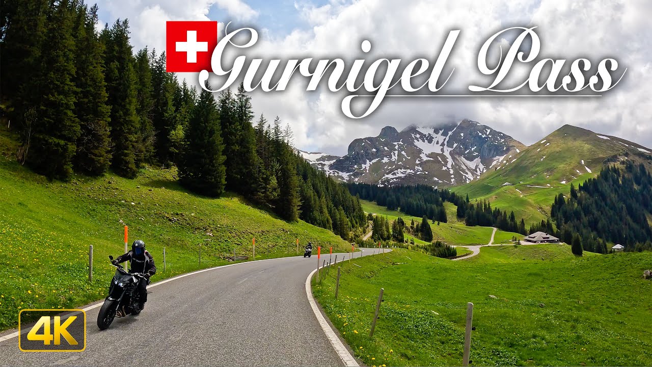 Drive across the Gurnigel Pass and around the Gantrischgebiet in Switzerland 🇨🇭