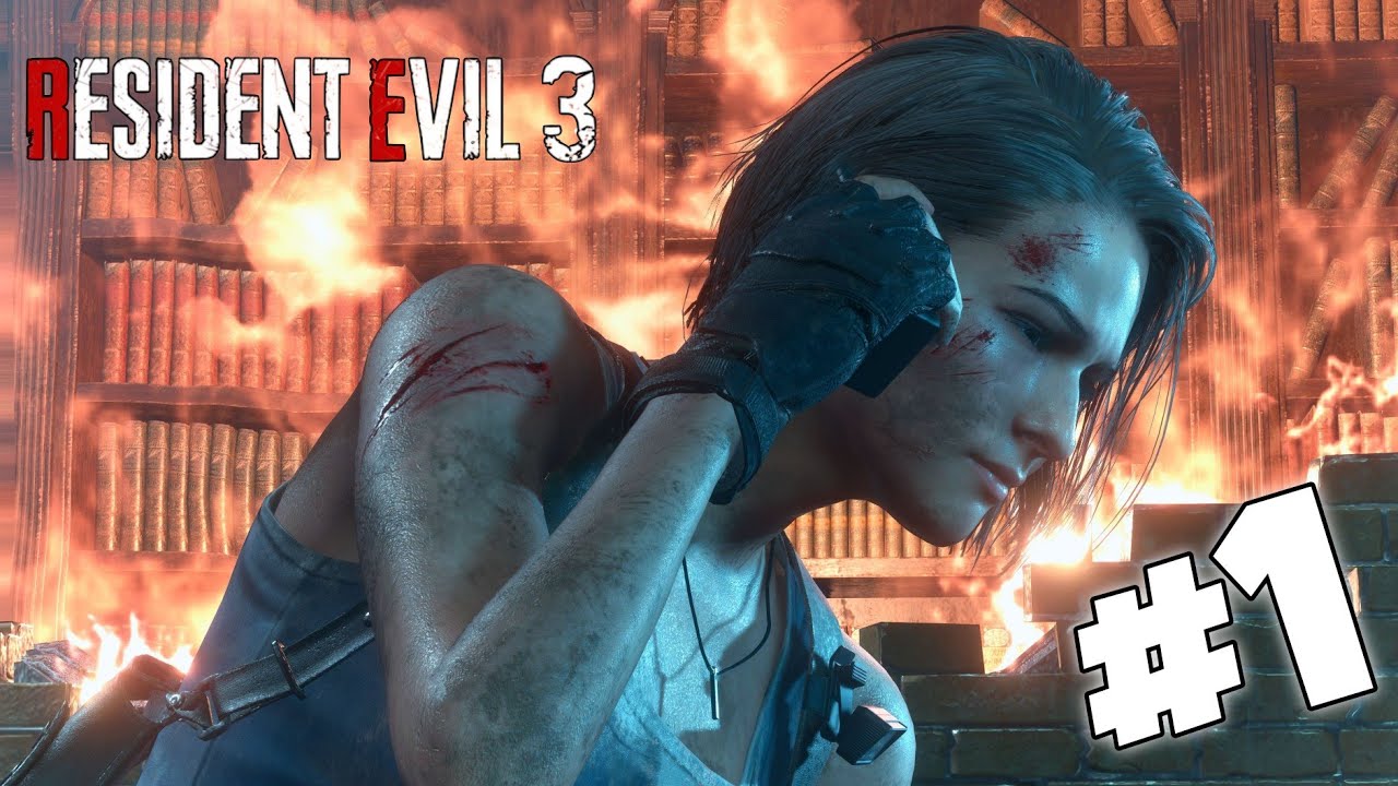 RESIDENT EVIL 3 REMAKE - O ÍNICIO DE GAMEPLAY - ( Jill ) Parte 1 - YouTube