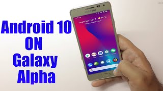 Install Android 10 on Samsung Galaxy Alpha (LineageOS 17.1) - How to Guide! screenshot 1