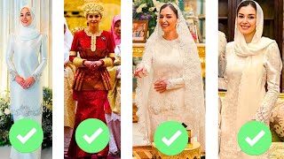 Brunei grand royal wedding: all the bride's dresses