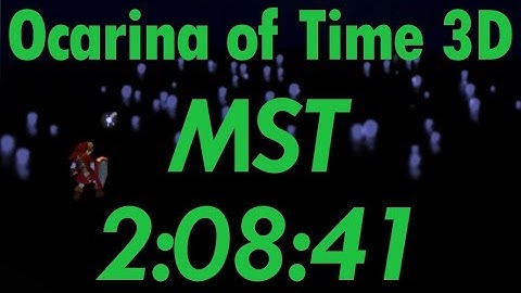 Ocarina of Time 3D MST Speedrun in 2:08:41