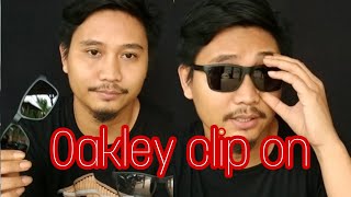 solusi mata minus tapi tetep gaya (Oakley clip on)