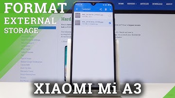 How to Transfer Data to SD Card n XIAOMI Mi A3 - Move Media to External Storage