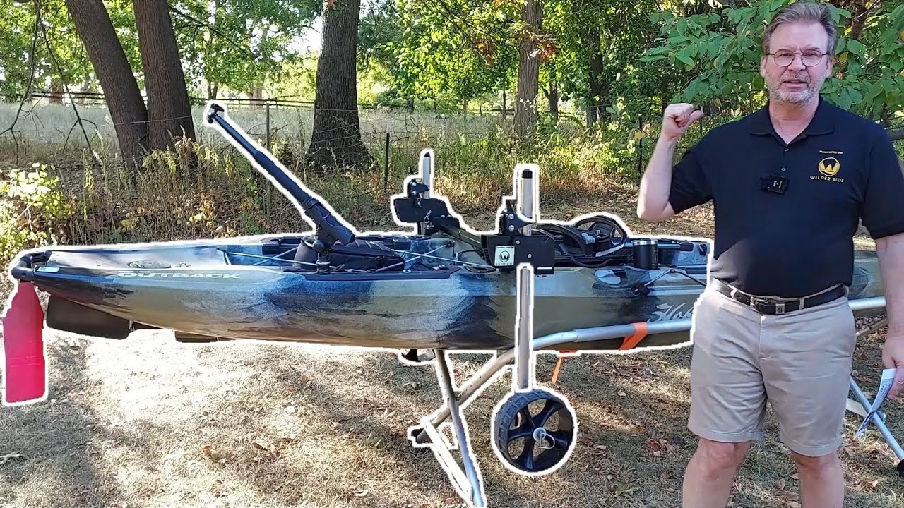 Pinned vertical legs work great and support more weight - Wilder Side landing gear rocks!