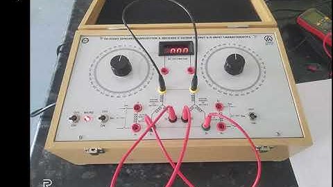 EXPERIMENT-2 :-Determine the characteristics of synchro transmitter-receiver pair