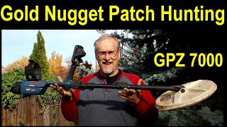 Hunting Gold Nugget Patches with the GPZ 7000  Gold Found!