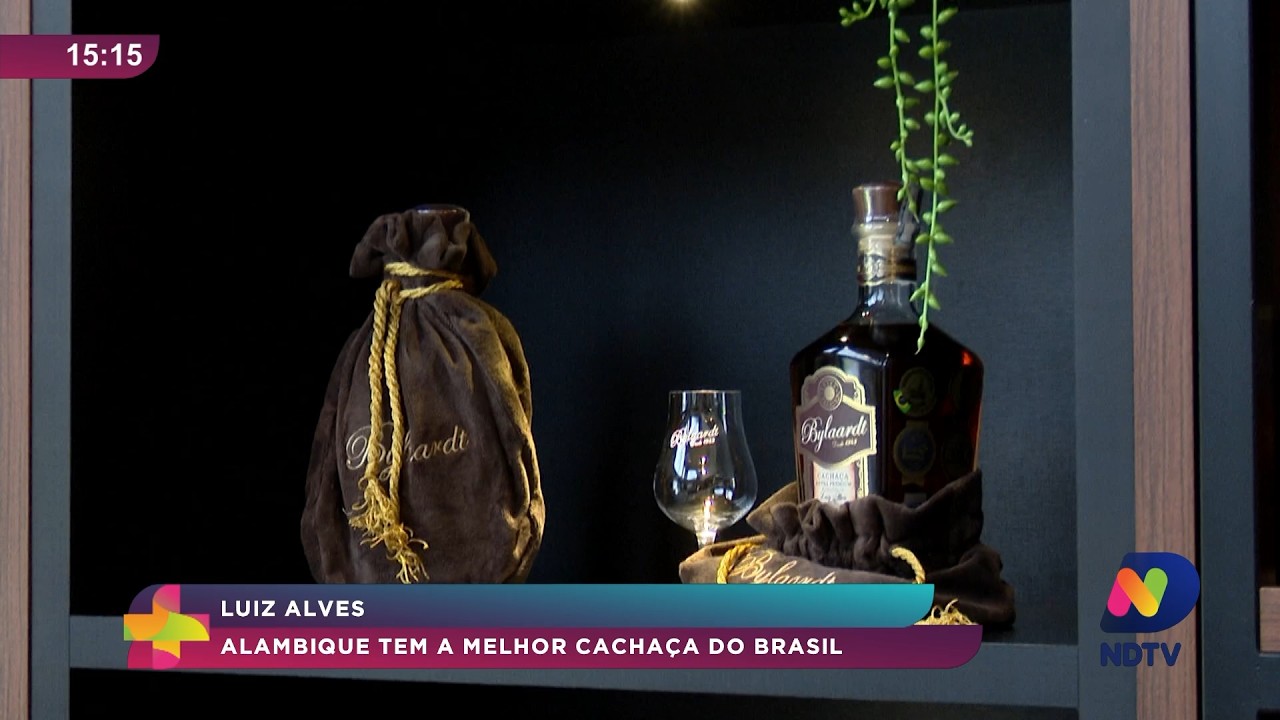 Alambique de Luiz Alves conquista título de melhor cachaça do Brasil