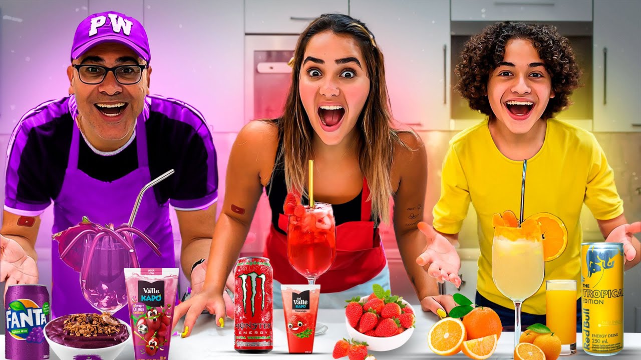 QUEM FIZER A MELHOR BEBIDA VENCE !!!