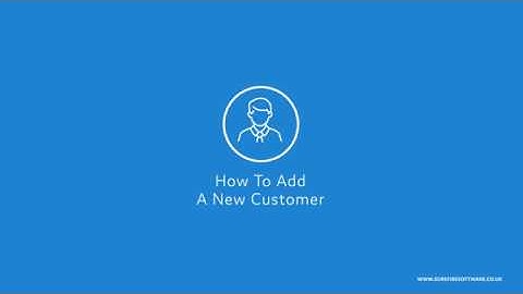 Surefire v2 Adding a new customer