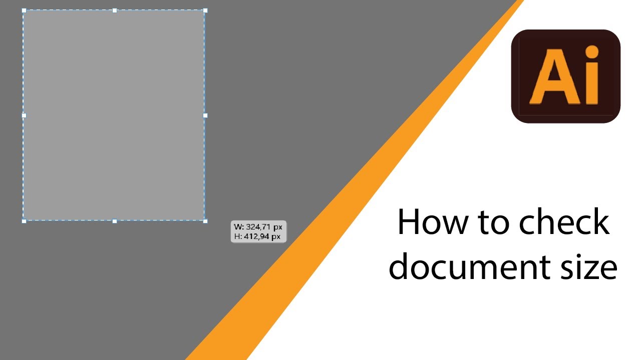 Illustrator How To Check Document Size YouTube Illustrator How To Check Document Size YouTube