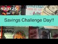 Savings Challenge Day l Happy Mail l $180 l Nov W2
