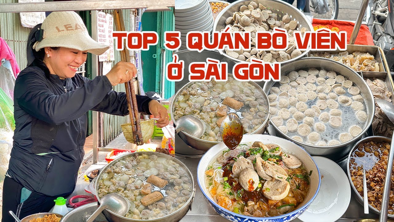 Tổng hợp 5 QUÁN HỦ TIẾU BÒ VIÊN CHẤT LƯỢNG nên Ăn Thử 1 Lần ở Sài Gòn | Địa điểm ăn uống
