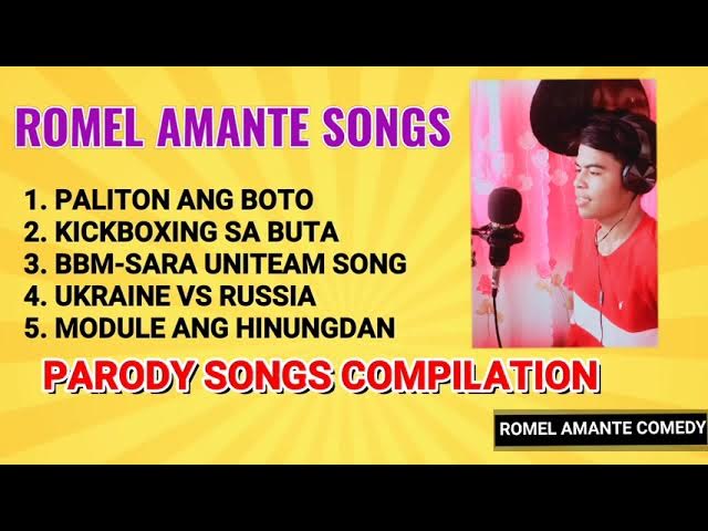 VIRAL ROMEL AMANTE PARODY SONGS COMPILATION