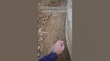 How to measure a Radius wall without a big flexible tape #brickwork #construction #work #bricklayer