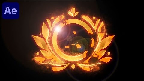 Logo Animation By Using Saber Plugin - After Effects Tutorial - Saber Plugin.