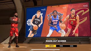Best inside out scorer build nba 2k23