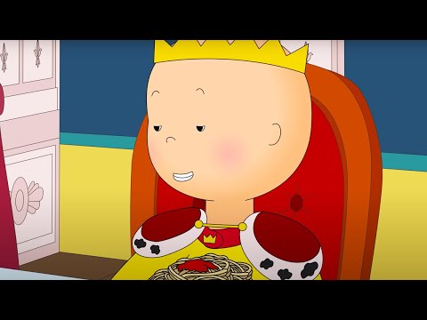 Caillou ve Kralın Yemeği | Caillou Türkçe - WildBrain