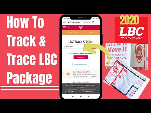 TRACK And TRACE LBC Package  | Paano Mag-track at Trace Package Sent Via LBC | #lbcexpressonline