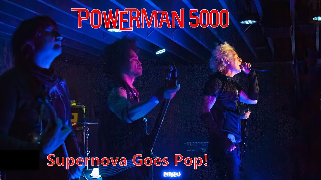 ⁣Powerman5000 - Supernova Goes Pop - Live Small Club 2023