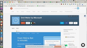 QnA maker of chatbots built from FAQ Dec 18, 2016 8:11 PM