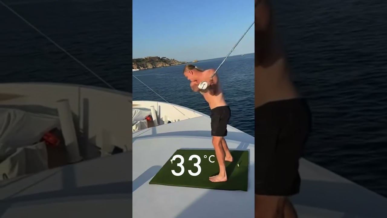 Flushing drivers off a yacht in Italy 👌