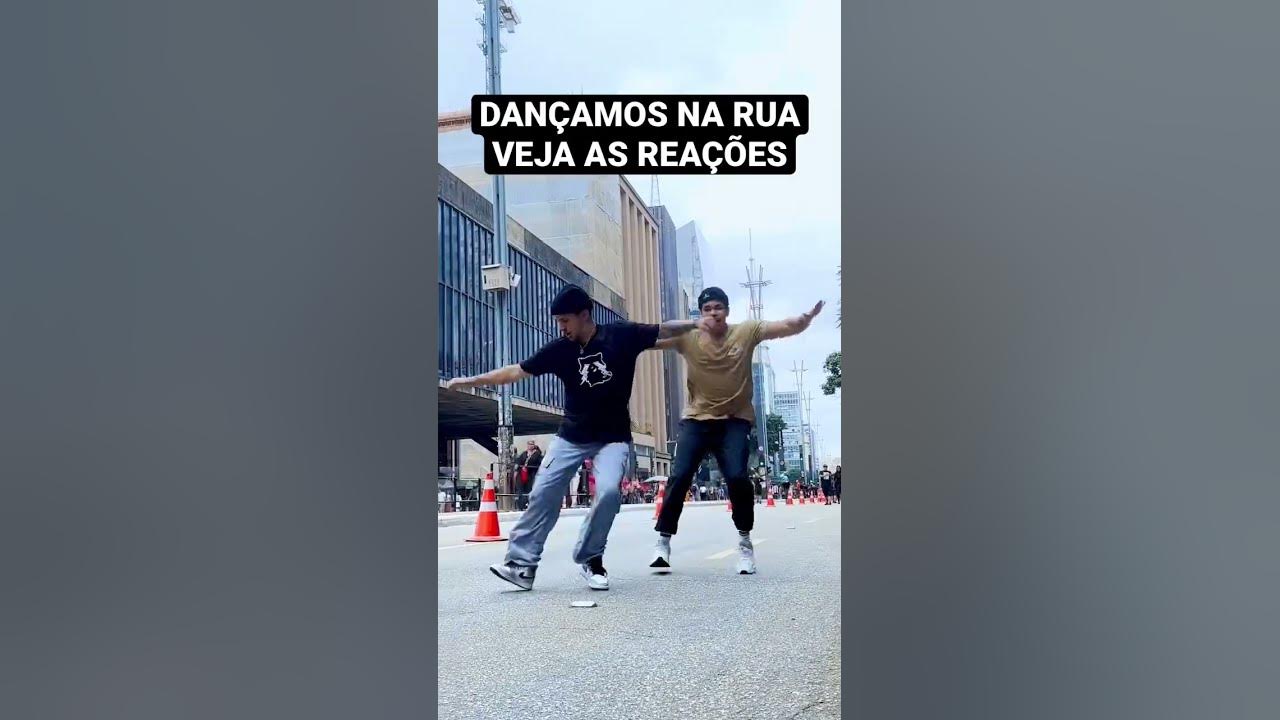 DANÇAMOS NA RUA, atenção nas reações 😱 #dancechallenge #dancevideo #dance