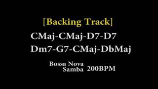 Bossa Nova, Samba Backing Track 200BPM