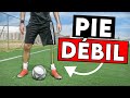 10 TRUCOS para MEJORAR el PIE NO DOMINANTE 🦶❌ | Tips para jugar con las dos piernas al fútbol