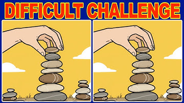 Genius Level Spot the Difference: Only 1% Can Solve! (10-Minute Brain Workout)