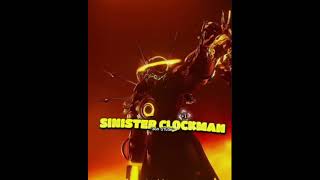 Sinister Clockman vs Godzilla #skibiditoilet#monsterverse#sinisterclockman#godzilla#vs#edit#shorts @Dark_man-w7q