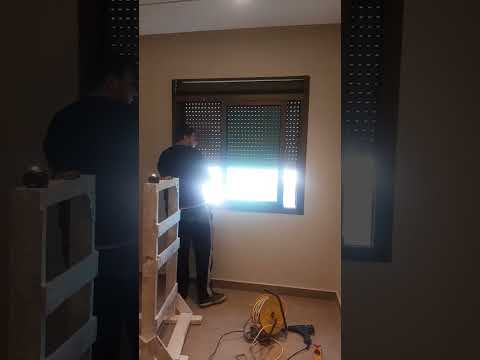   تركيب ساتر على الشباك   ديكور ديكورات داخليه 