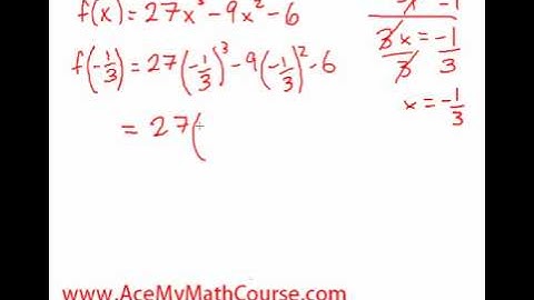 Remainder Theorem - Question #6