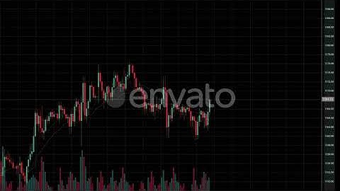 Stock Market Trading Graph Candles Mockup With Alpha | Motion Graphics - Envato elements