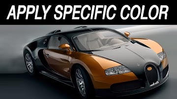 Trick To Apply a Specific Color To Any Object in Photoshop