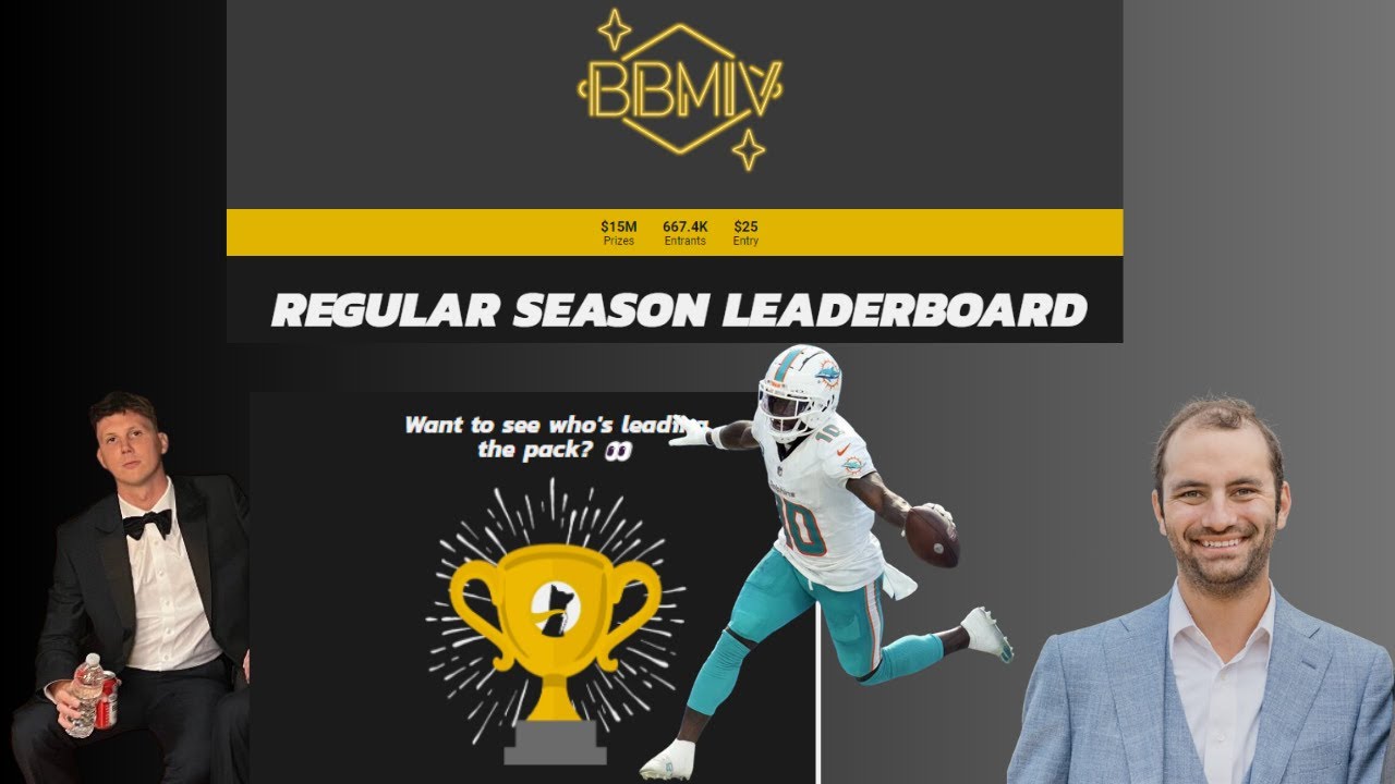 BEST BALL MANIA 4 LEADERBOARD AND WEEK 1 REVIEW WITH JUSTIN HERZIG