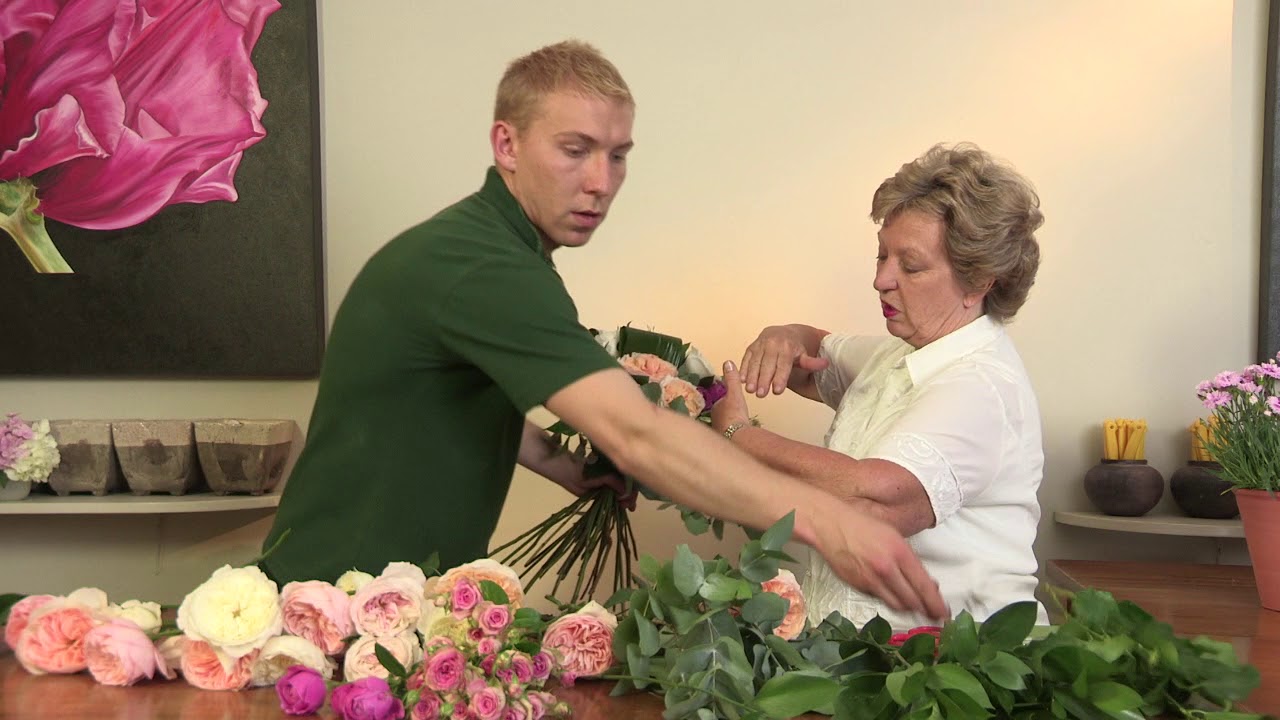 HandTied Bouquet with Judith Blacklock