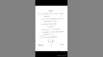 HPU BCA 1ST SEMESTER MATHEMATICS-I PYQP