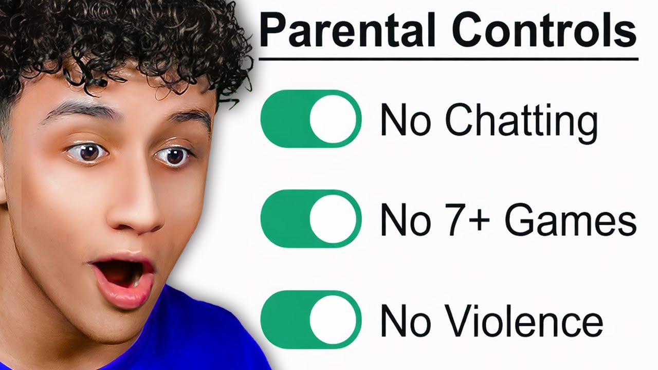 PLAYING ROBLOX ON PARENTAL CONTROLS..