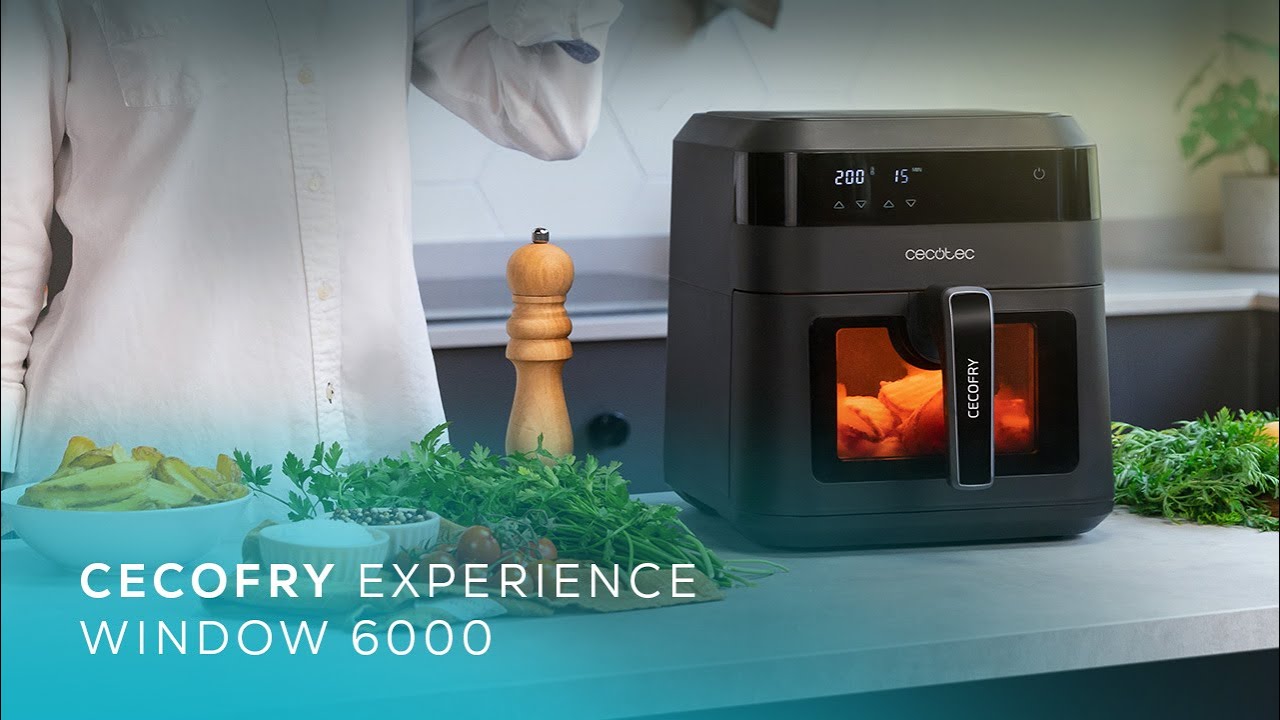 Cecotec Cecofry Experience Window 6000 Freidora sin aceite