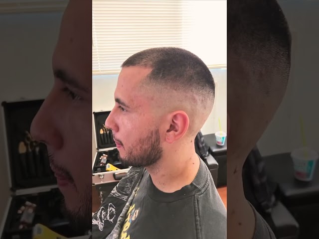 Mid Fade 💈🔥 SUBSCRIBE FOR MORE BARBER CONTENT 🙌
