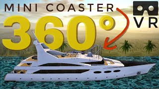 360° Rollercoaster on a Yacht [POV VR immersive ride] screenshot 4