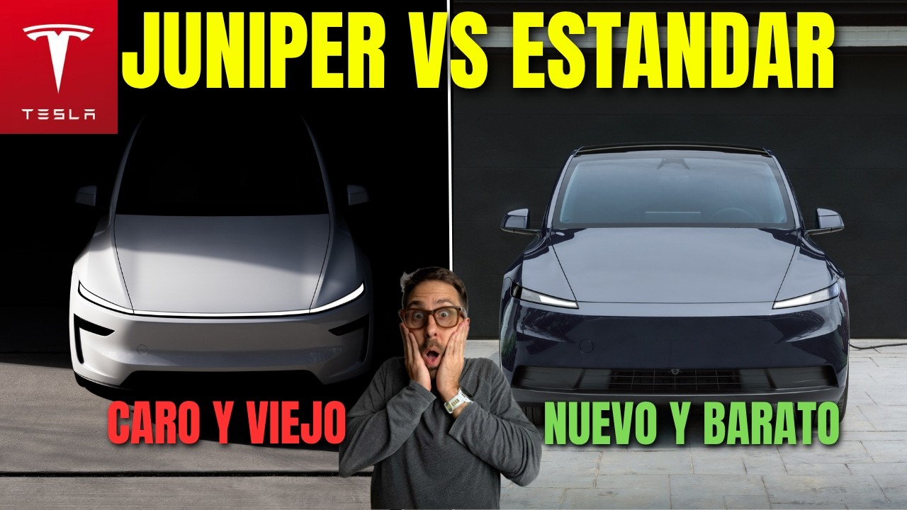 Nuevo Tesla Model Y Estándar (BARATO) vs Tesla Model Y Juniper