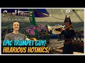 Guy Plays 'Celine Dion' On His Trumpet! (My Heart Will Go On) Hilarious Hotmics!  - Sea of Thieves!