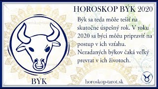 Veľký Horoskop Býk 2020 - Horoskop-tarot.sk