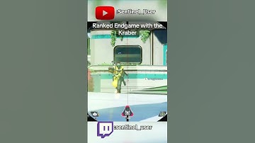 Ranked kraber Endgame 🔥 #apexlegends #trickshots #apex #apexcontroller #sniping #gaming #sentinel