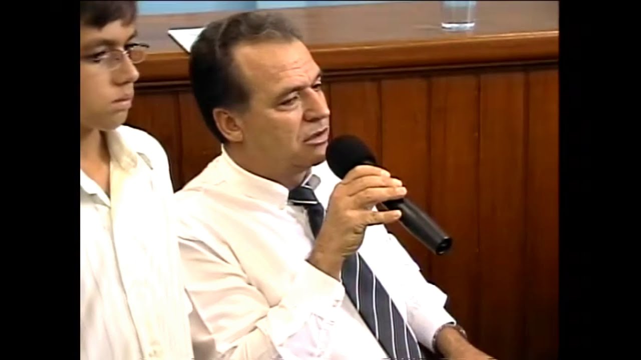 DESTAQUE - Pr. Edmar Siqueira - Pastor Edmar fala aos Irmãos Cleoney e Mateus - Uberlândia/MG.